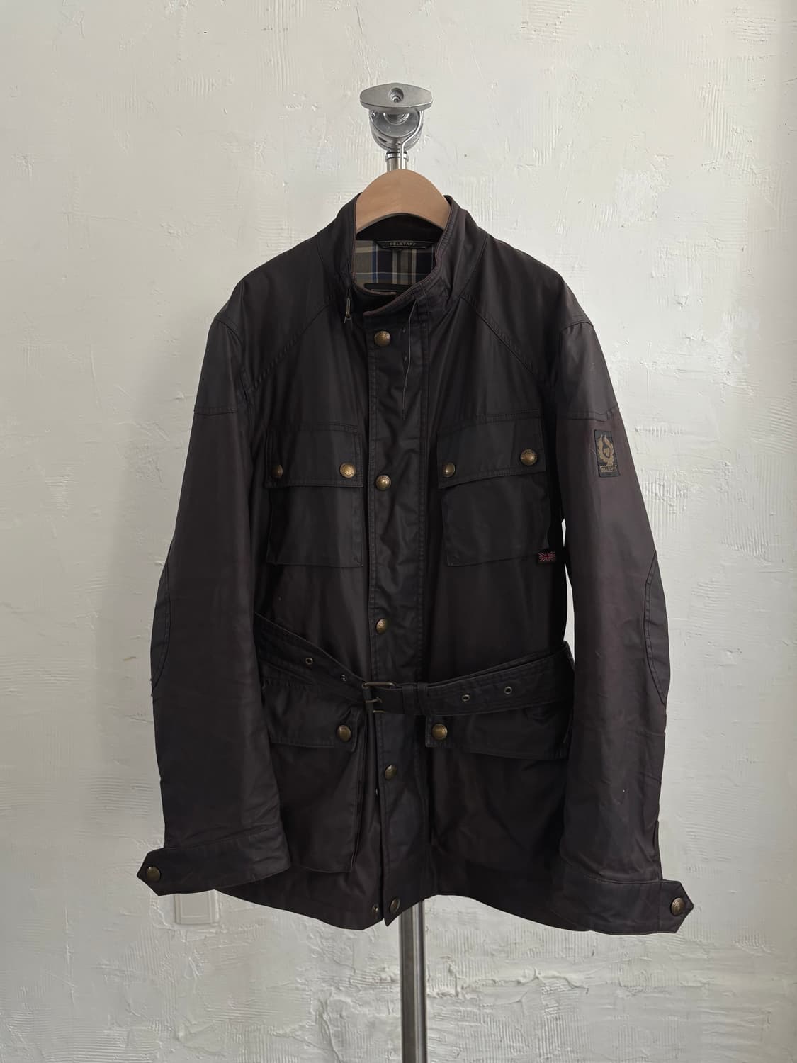 Belstaff 벨스타프 왁스 코튼 트라이얼마스터 자켓 상품이미지1