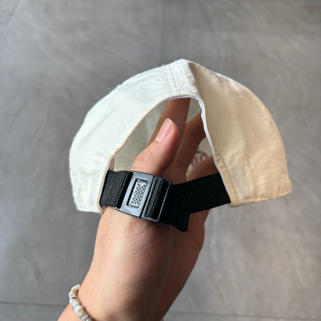 빈티지 디즈니 화이트 나일론 캡  상품이미지3