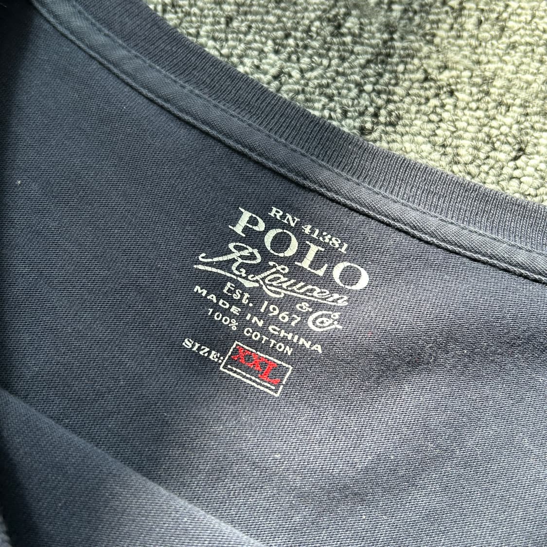 폴로 랄프로렌 네이비 긴팔 슬리브 상품이미지6