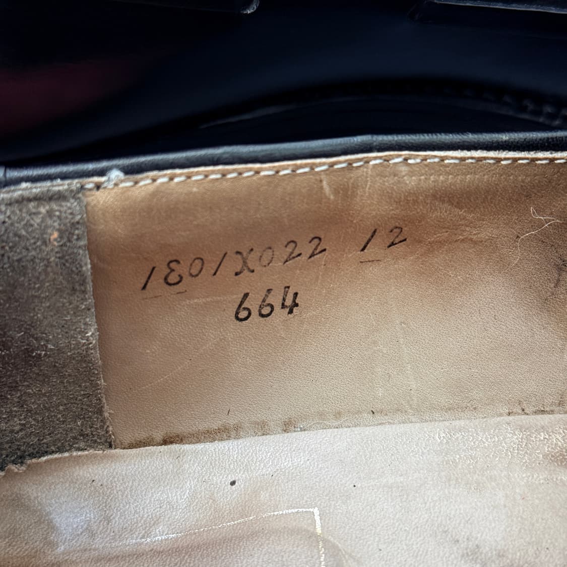 [9.5D] 알든 664 블랙 코도반 테슬 로퍼 상품이미지8