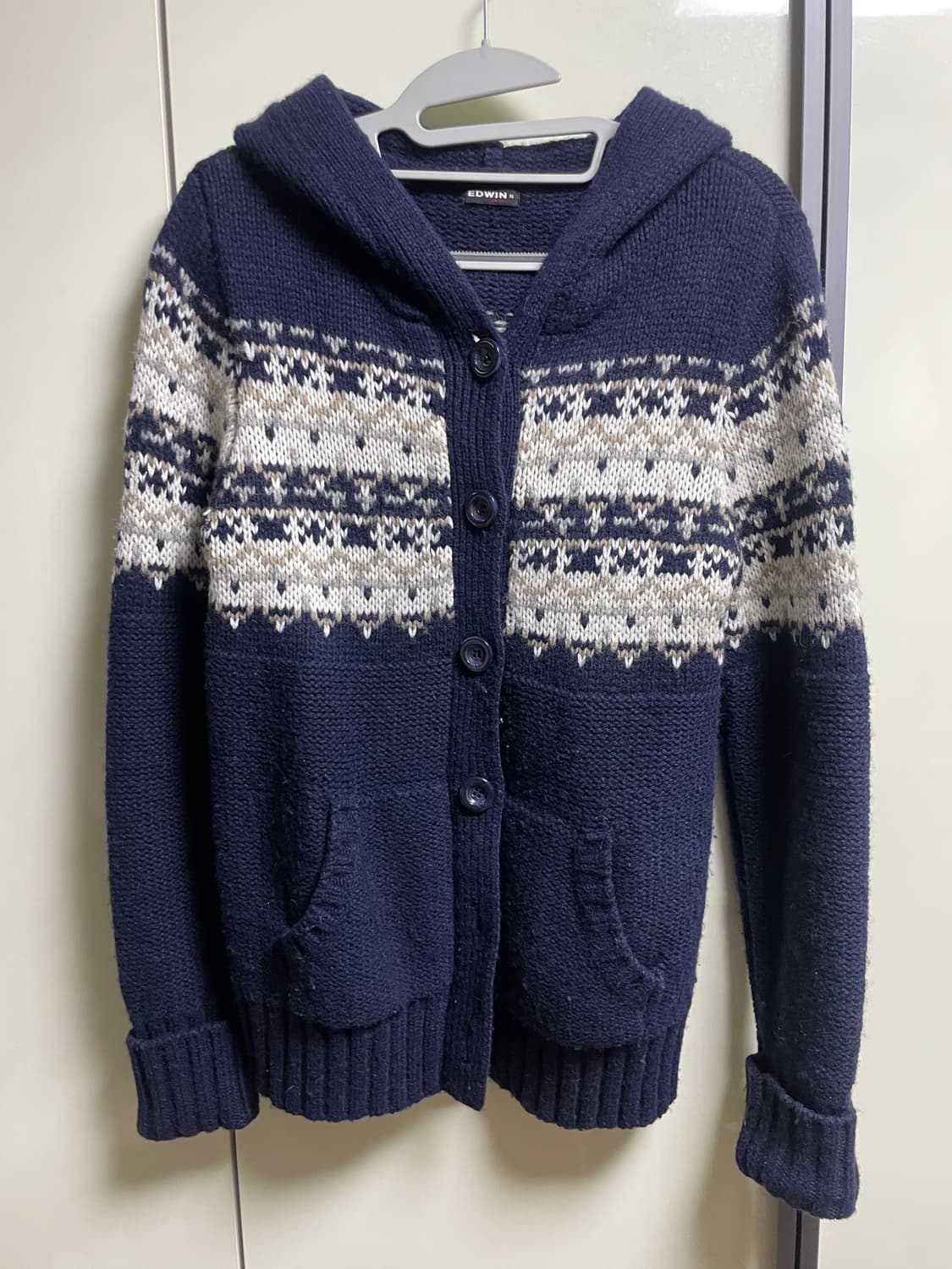 Edwin 니트 가디건 상품이미지1