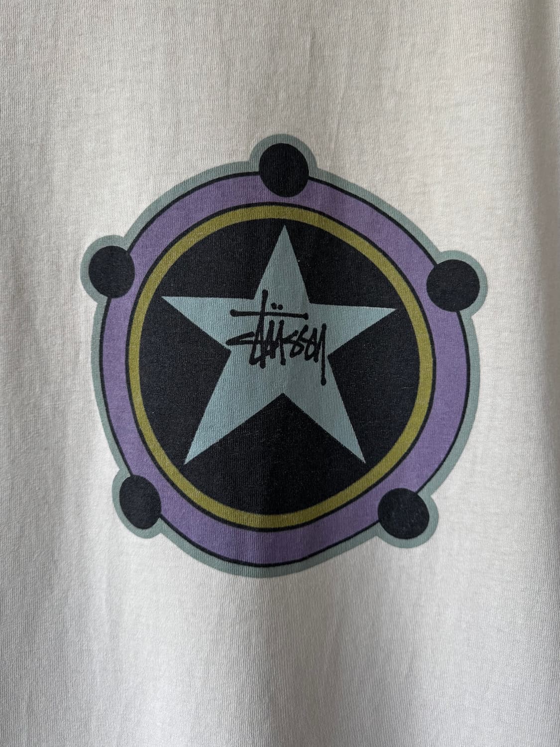 90s 스투시 스타 로고 티셔츠 상품이미지10