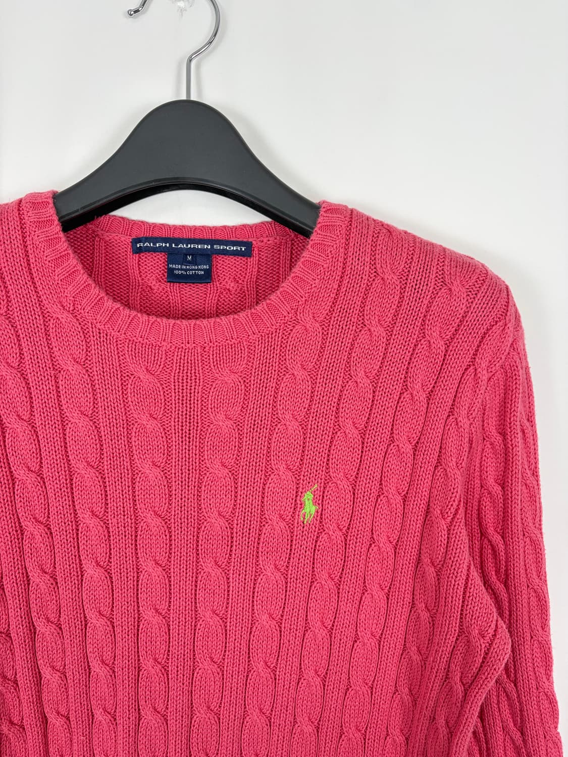 a168) 폴로랄프로렌 스포츠 포니 케이블 니트 상품이미지2