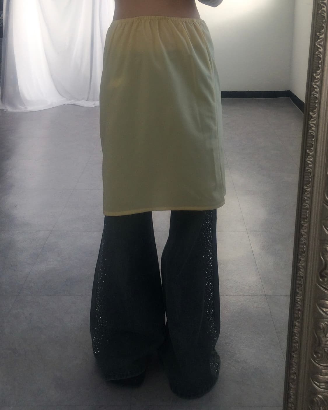 Layered skirt 상품이미지4