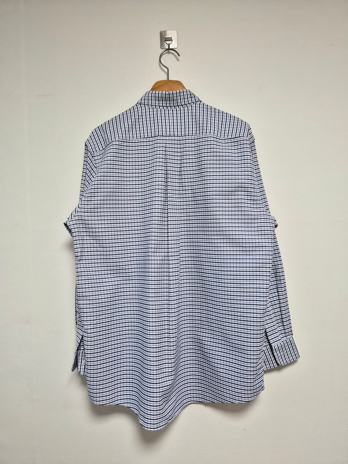 엘엘빈LLBEAN 옥스포드 체크 셔츠 M - S396 상품이미지2