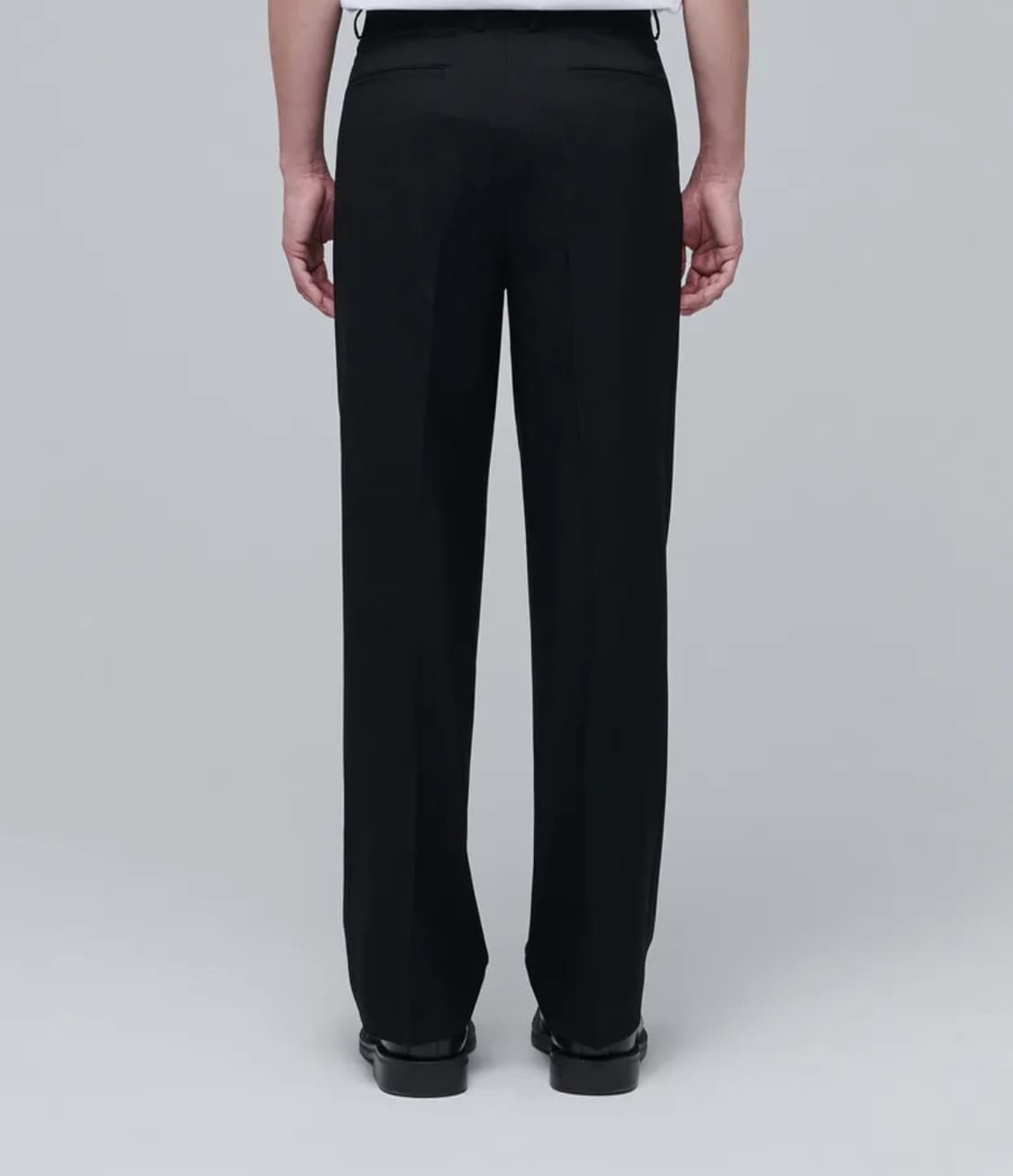 벨티드 와이드 슬랙스 새상품 (수트 셋업) 상품이미지4