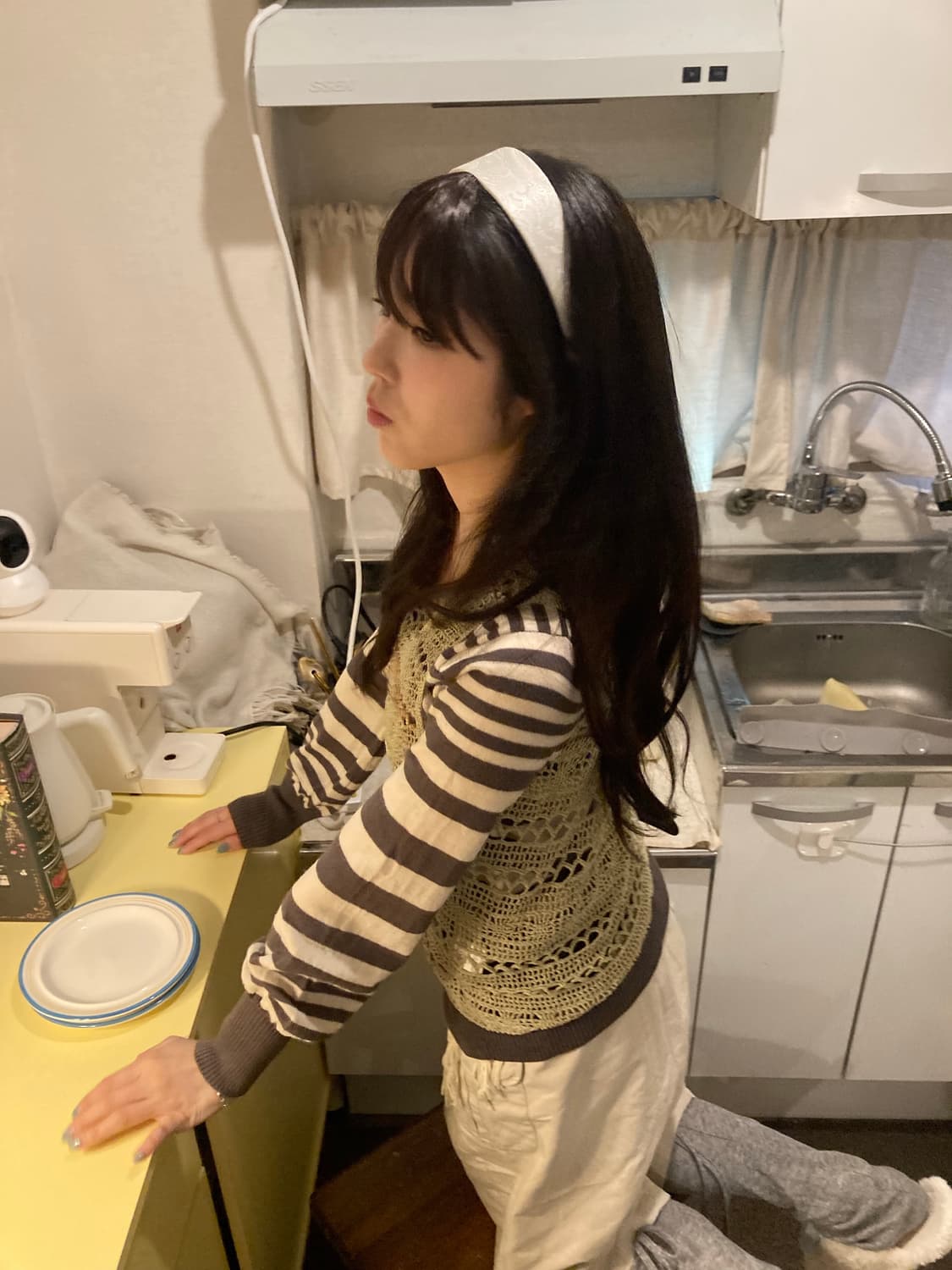 말차 빈티지 코디세트 3pcs 상품이미지1