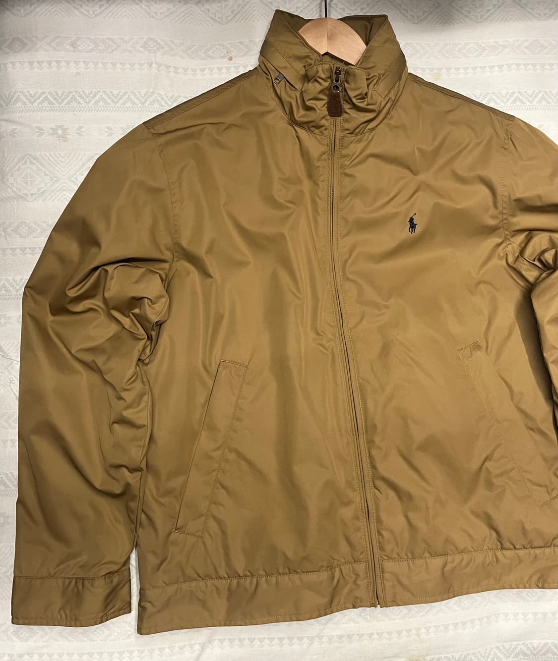 폴로 랄프로렌 브라운 기모 블루종 상품이미지3