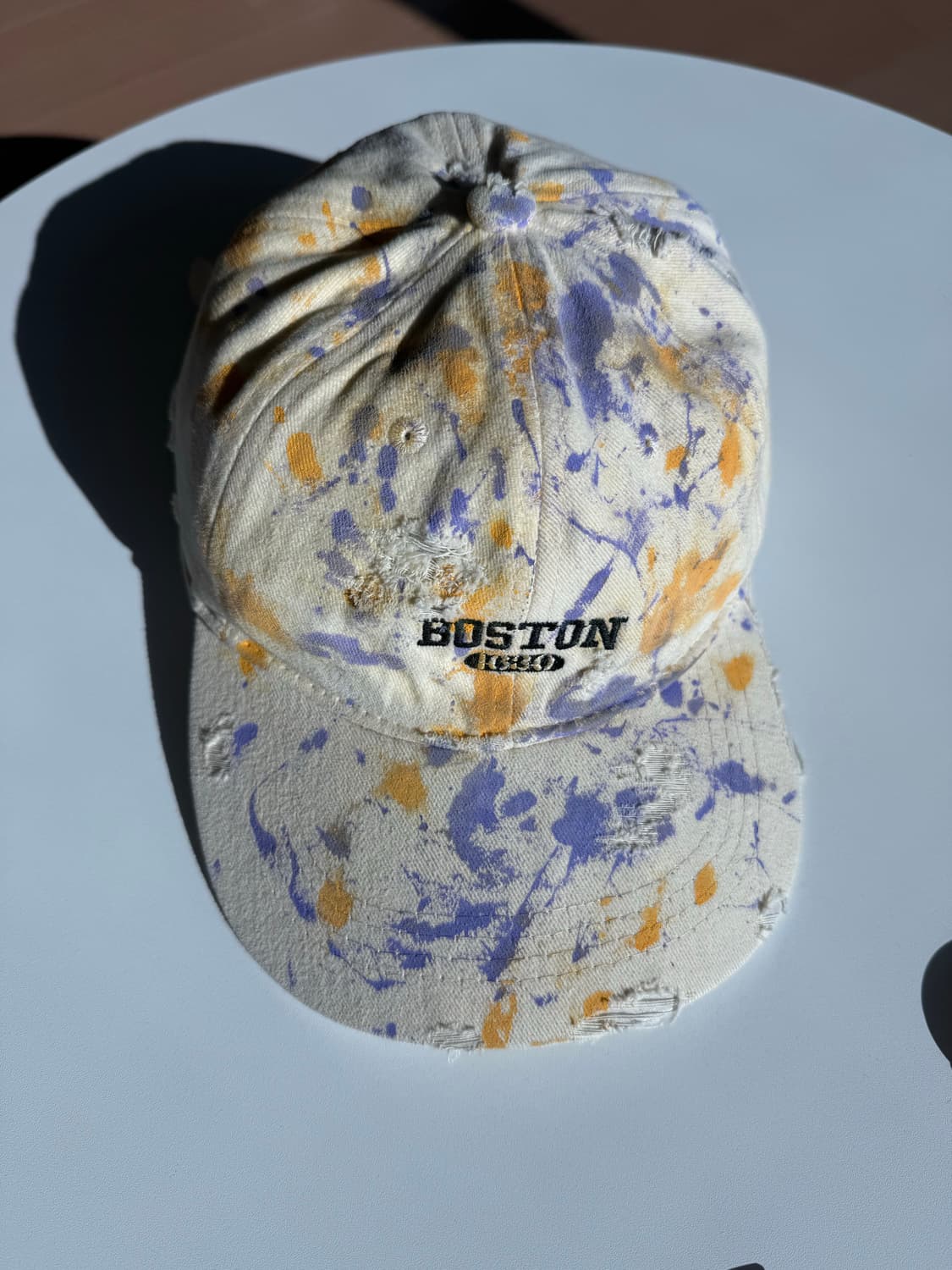 빈티지 디스트레스드 캡 상품이미지1