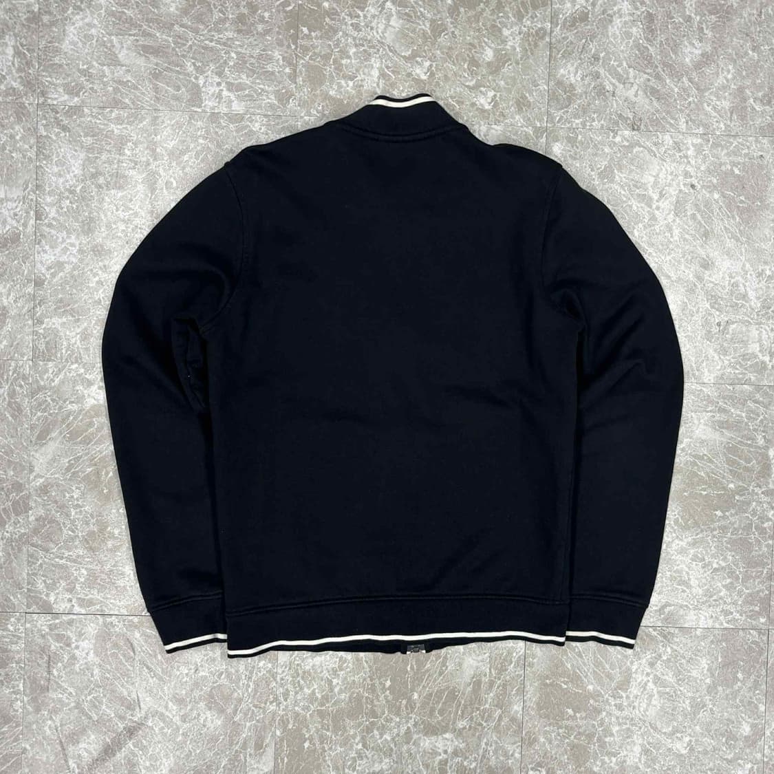 라코스테 빅로고 블랙 스웨트셔츠 바시티 트랙탑 희귀져지 상품이미지3