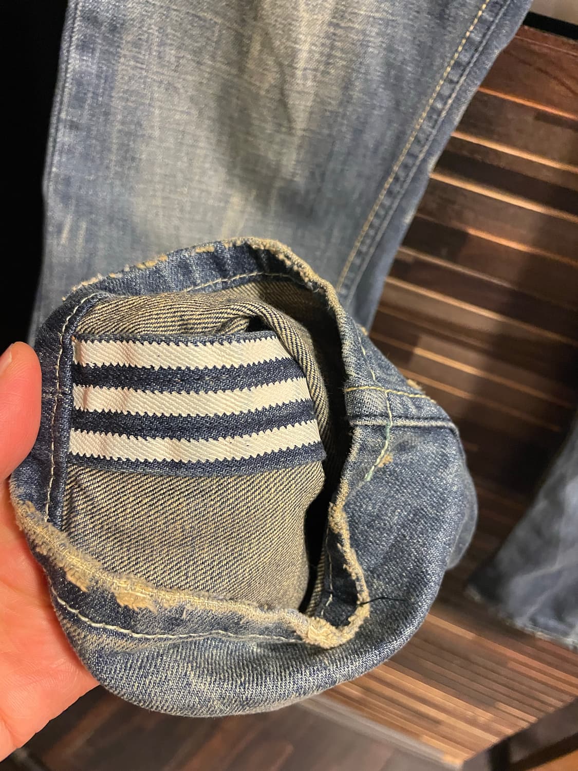 디젤 아디다스 청바지 상품이미지3