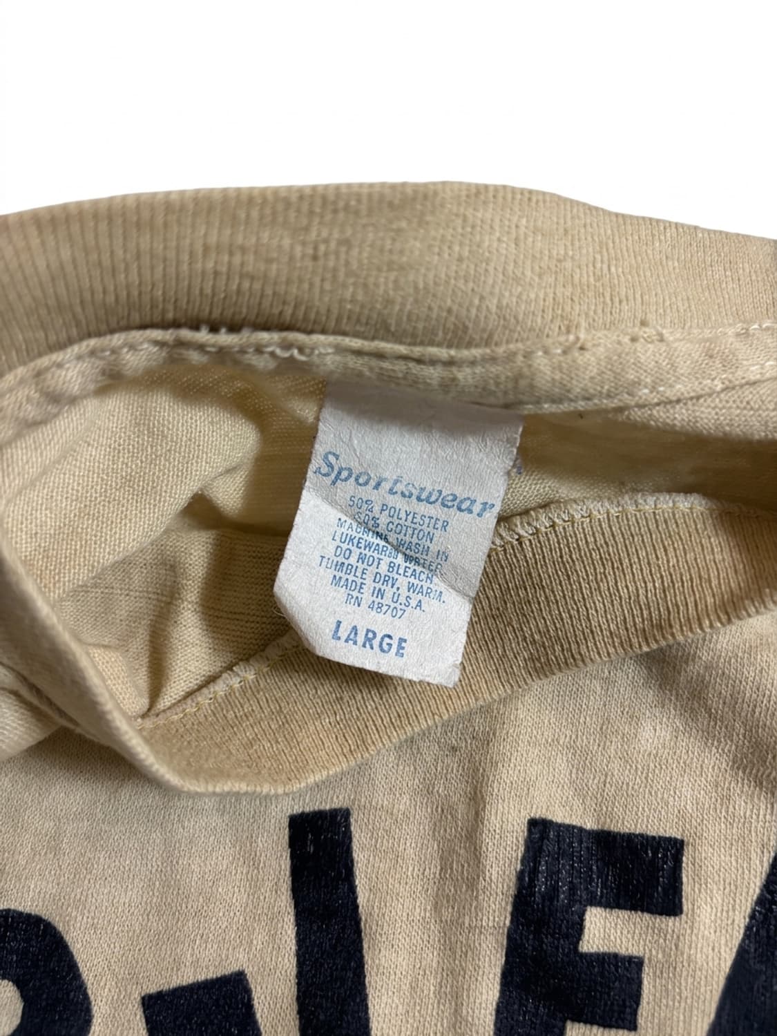 [80s/USA제] 빈티지 Har-Lee Rod 낚시 싱글스티치 티셔츠 상품이미지2