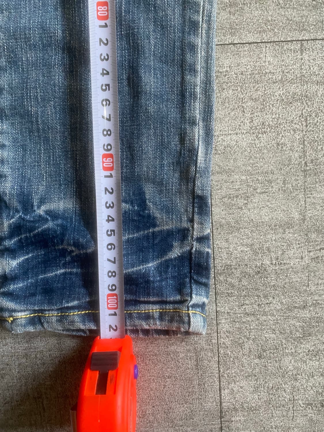 일본빈티지 Backrush 핀터깔y2k락펑크긱시크 웨스턴데님팬츠 상품이미지4