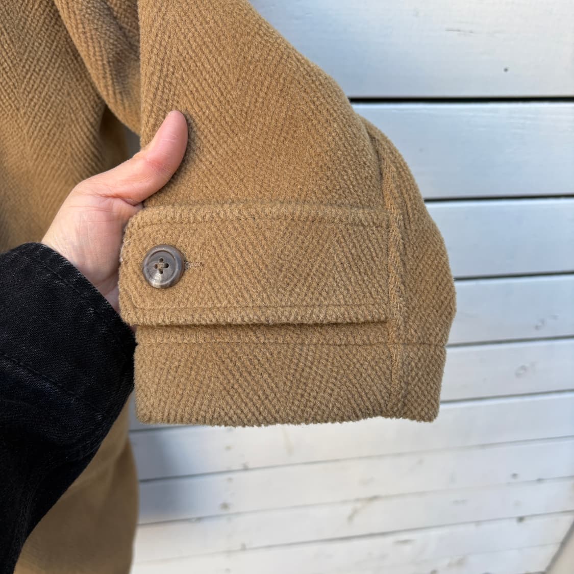 Polo 폴로 울 더플 코트 상품이미지7