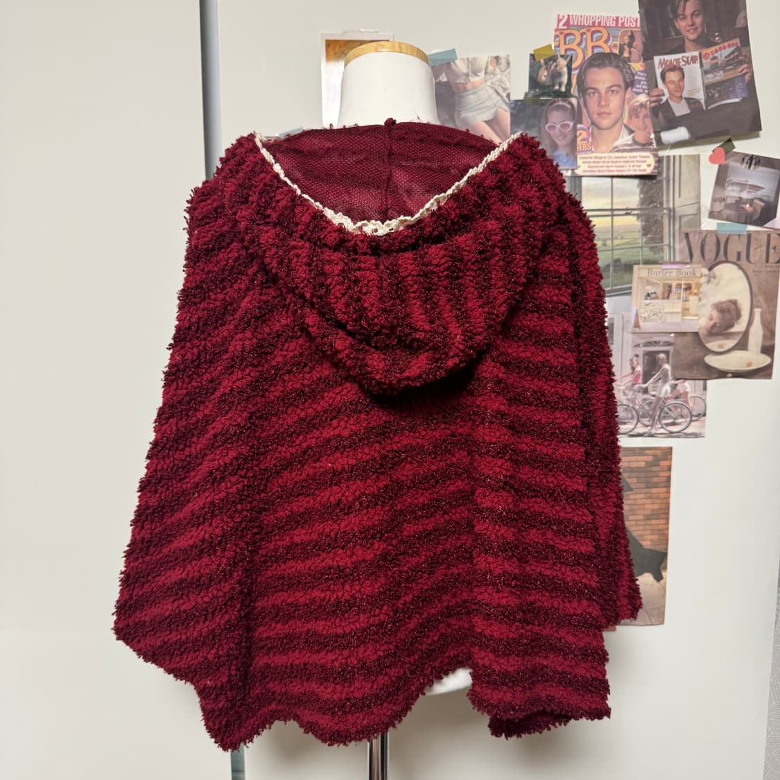 성냥팔이 모리걸 하구미 레드 후드 망토 상품이미지4