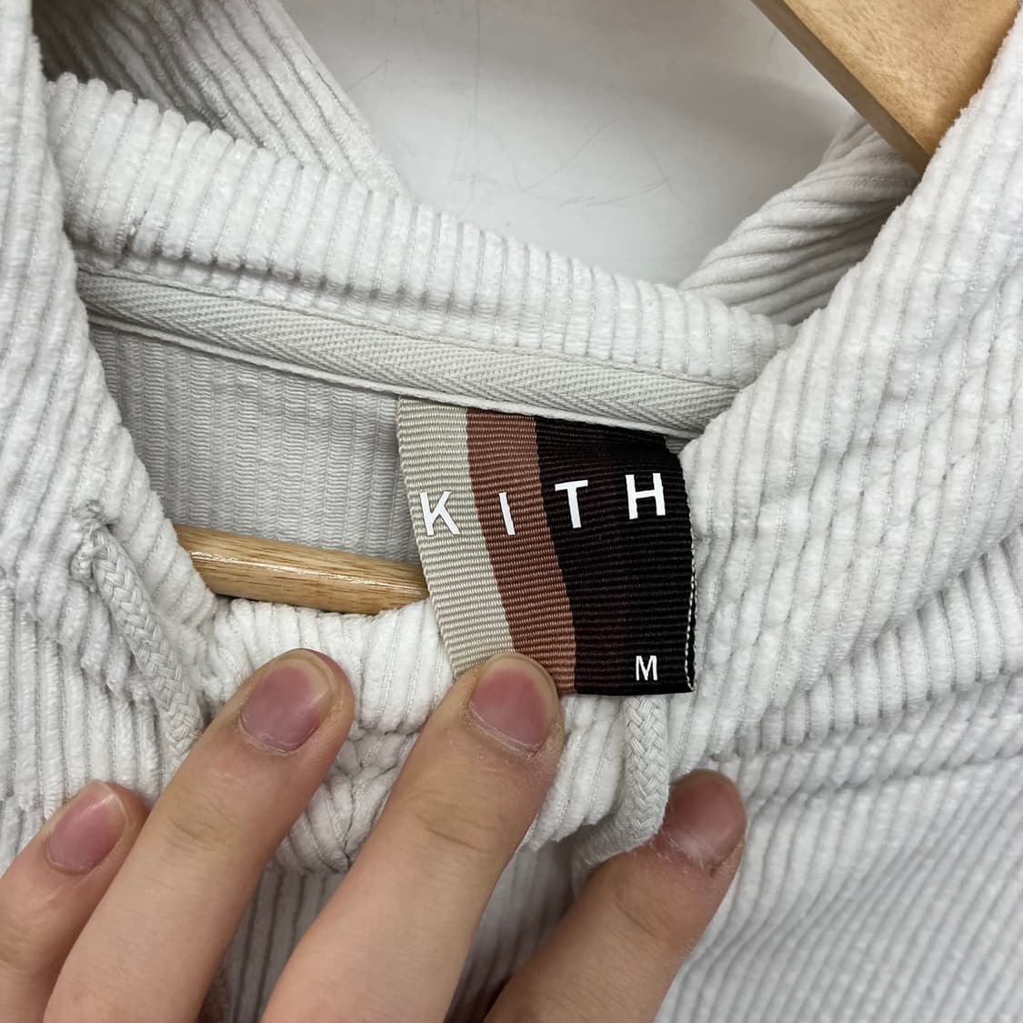 Kith 코듀로이 후드 아노락 아이보리 남m 상품이미지5