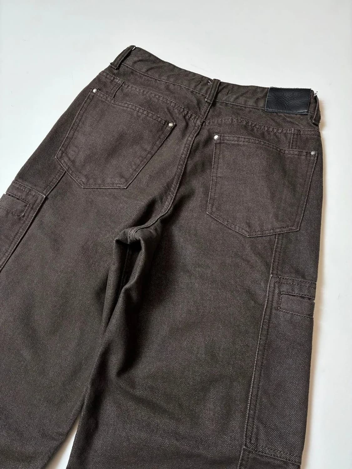 메종미네드 MAISON MINED 와이드 지퍼 데님 팬츠 PN8966 상품이미지5