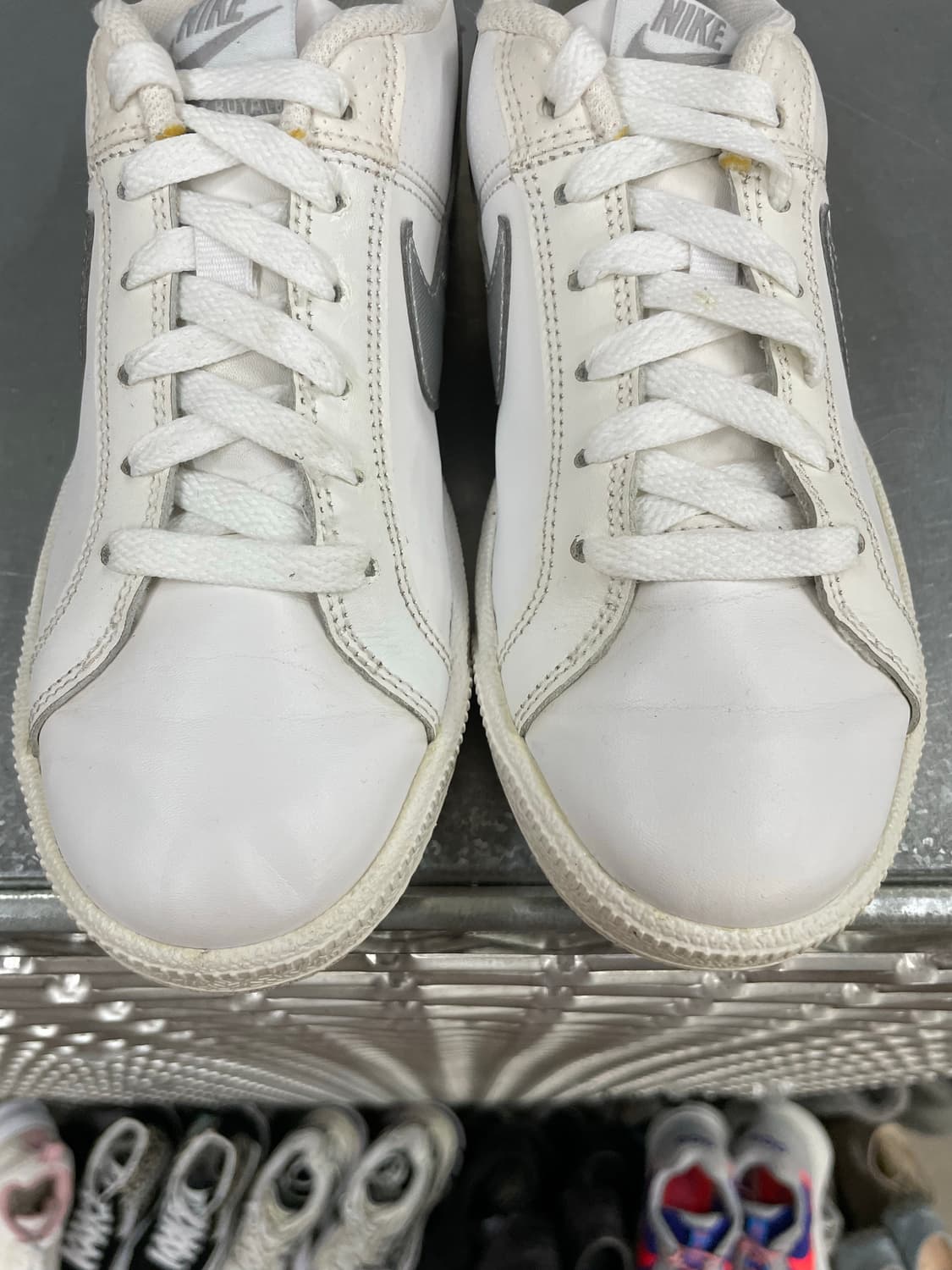 나이키 코트로얄 화이트 그레이 240 상품이미지8