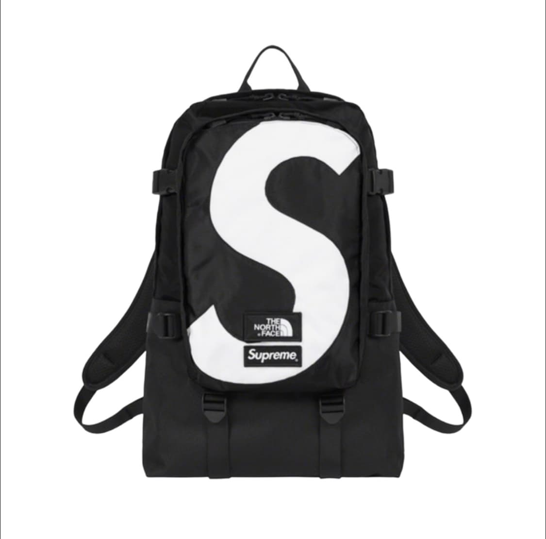 슈프림 x 노스페이스 S로고 익스페디션 백팩 블랙 상품이미지1