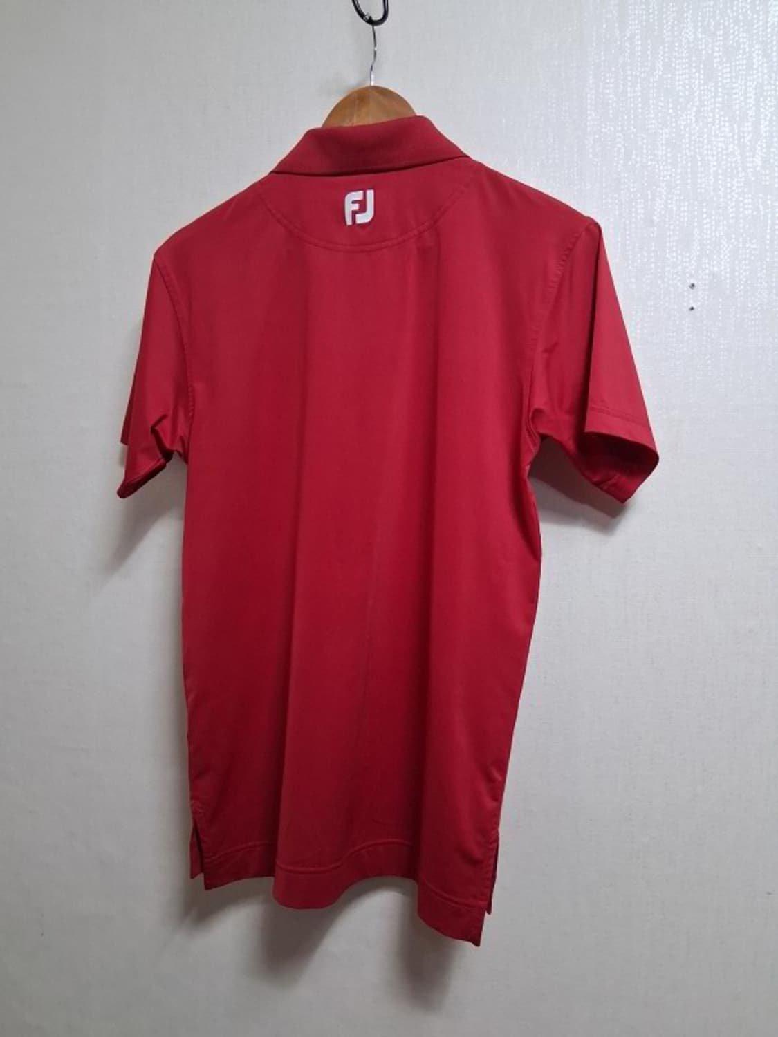 풋조이 남성 골프반팔티 짙은빨강 져지반팔카라티 90S
 상품이미지2