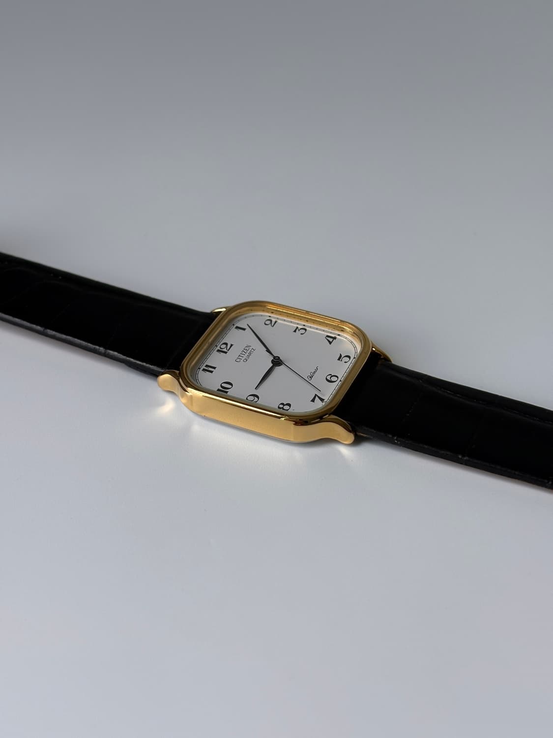 1980s Homer Gold Square Quartz 상품이미지5