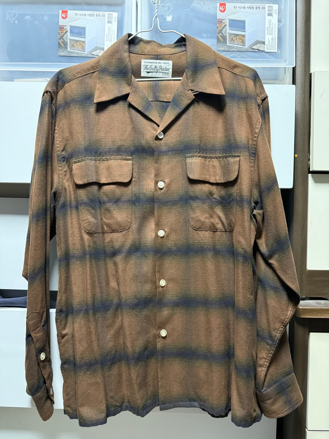 와코마리아 20FW 옴브레이셔츠 상품이미지1