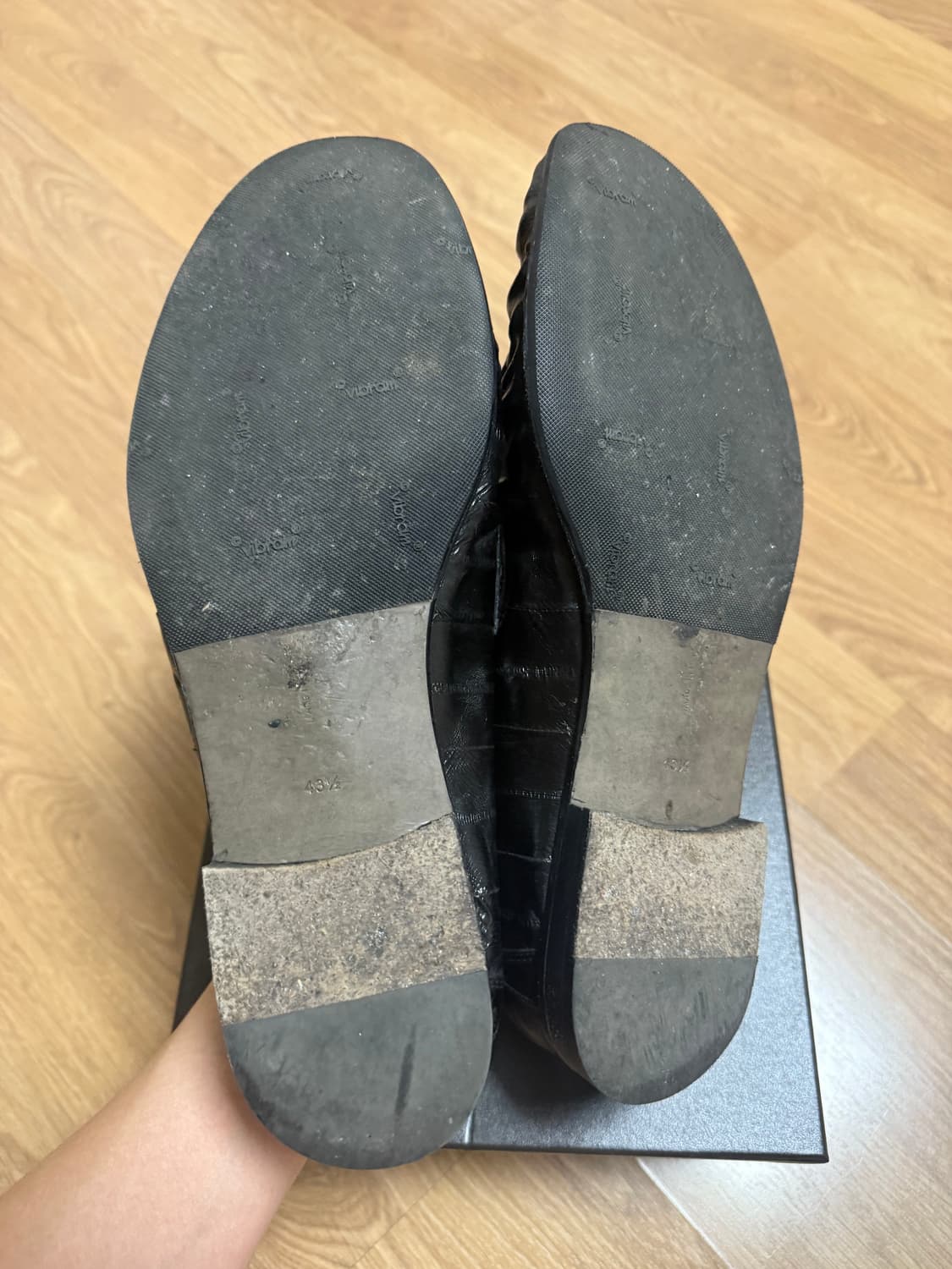 더로우 the row eel skin loafer 블랙 43.5사이즈 상품이미지3