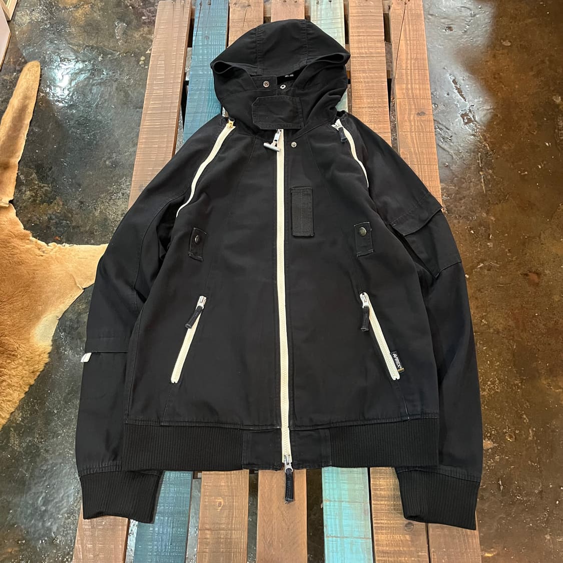 아비렉스 도킹 후드집 자켓 상품이미지5