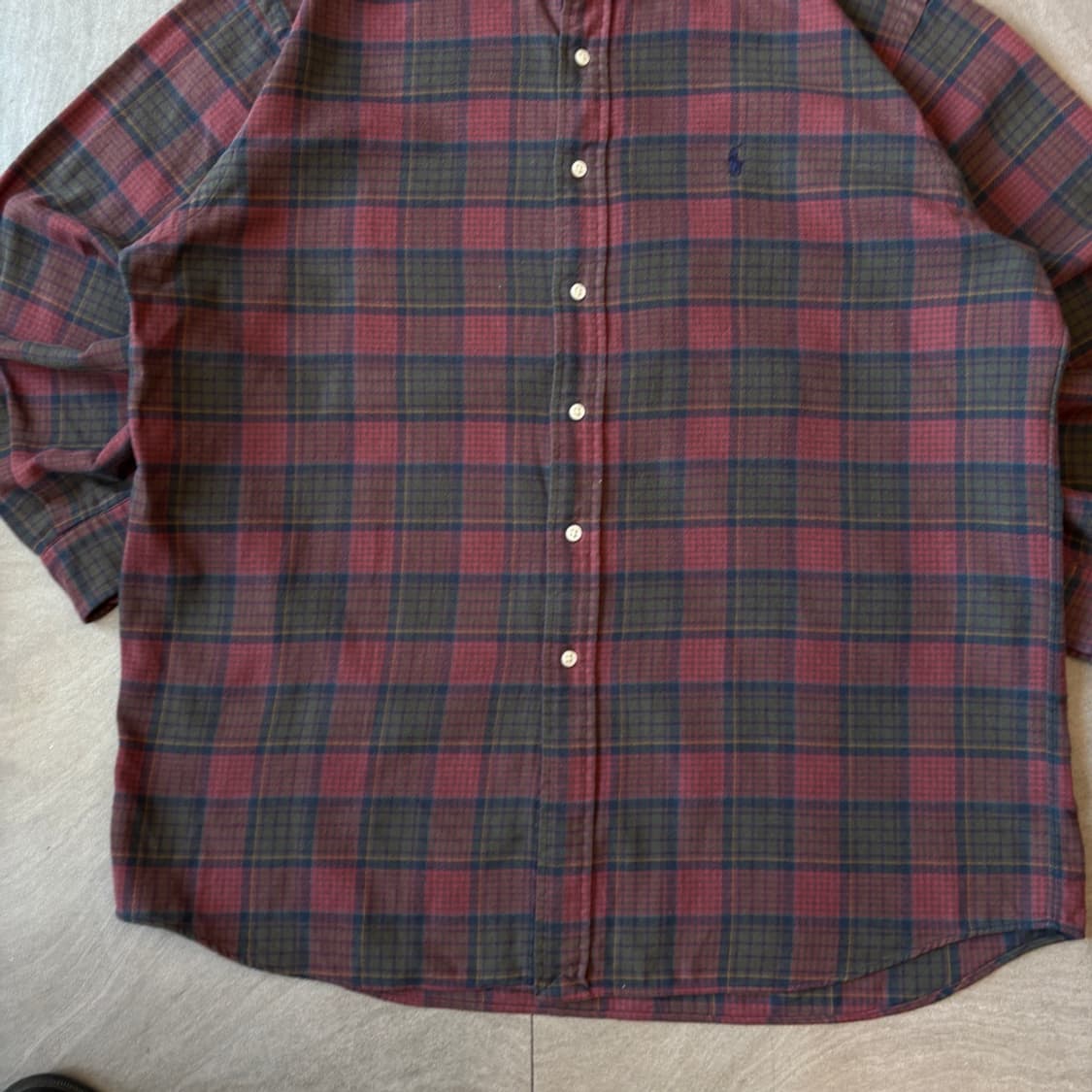 폴로 정품 스카이블루 멀티포니 포플린 셔츠 상품이미지4