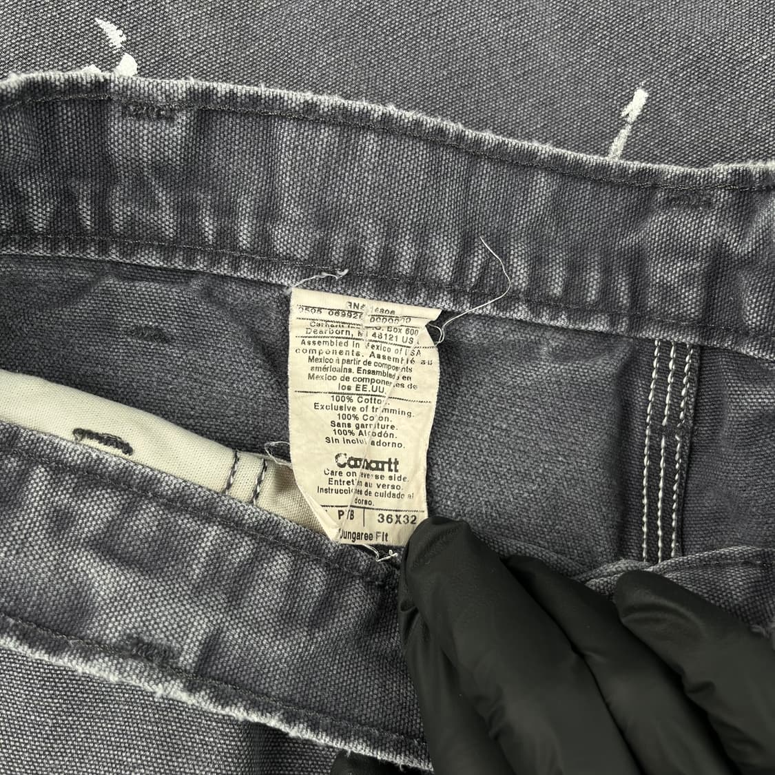 빈티지 칼하트 싱글니 카펜터팬츠 B11PTB 상품이미지4