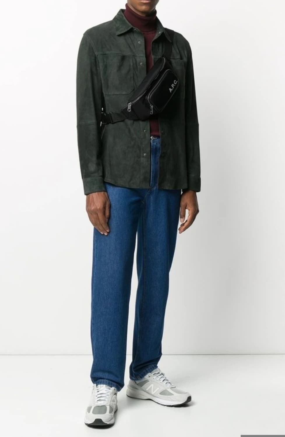 (새상품)APC 아페쎄 정품 슬링백/힙백 블랙 상품이미지3