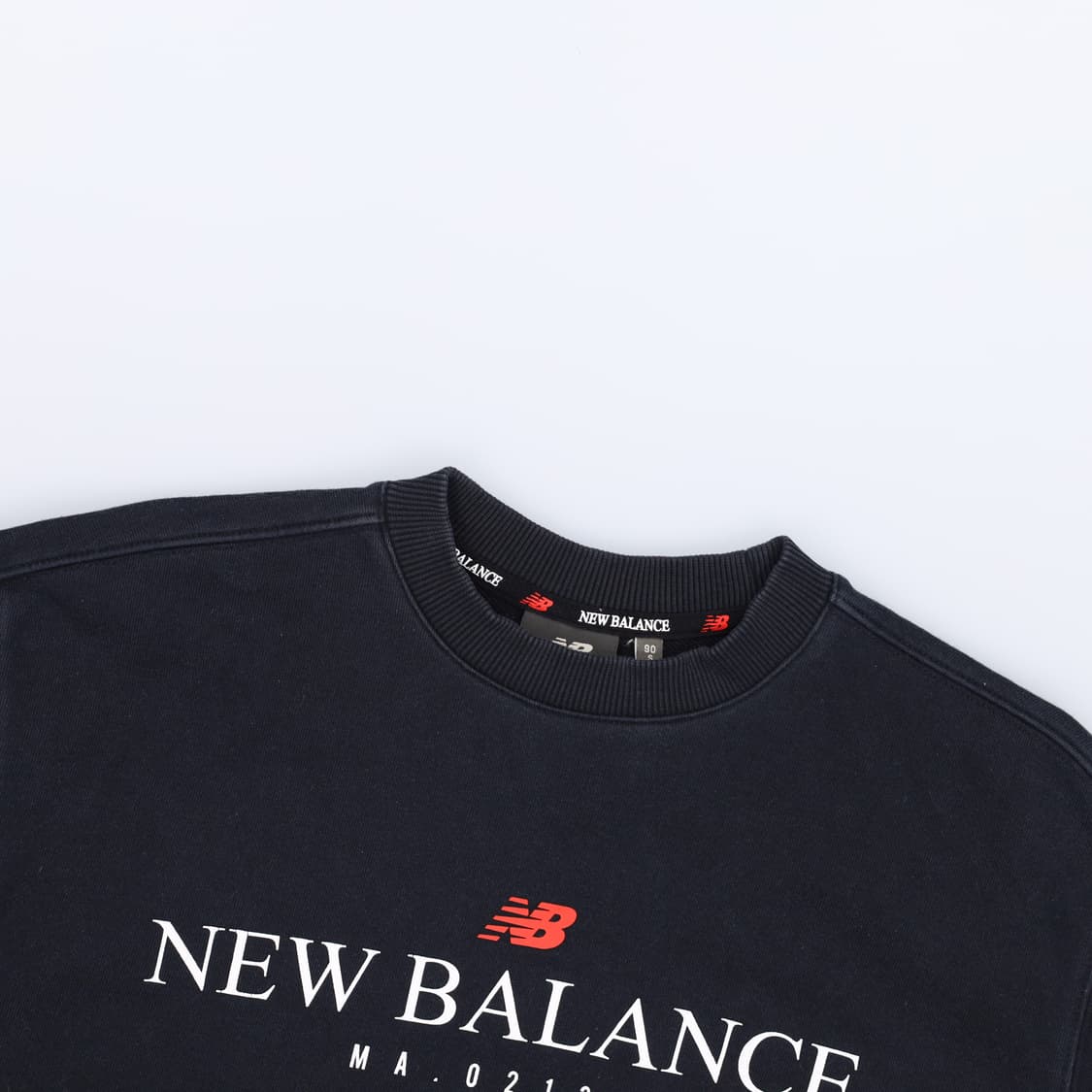 [90S] 뉴발란스 빅로고 맨투맨 티셔츠 1103HR1 상품이미지3
