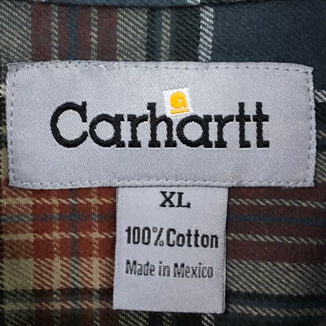 Xxl 칼하트 체크 워크 셔츠 상품이미지3