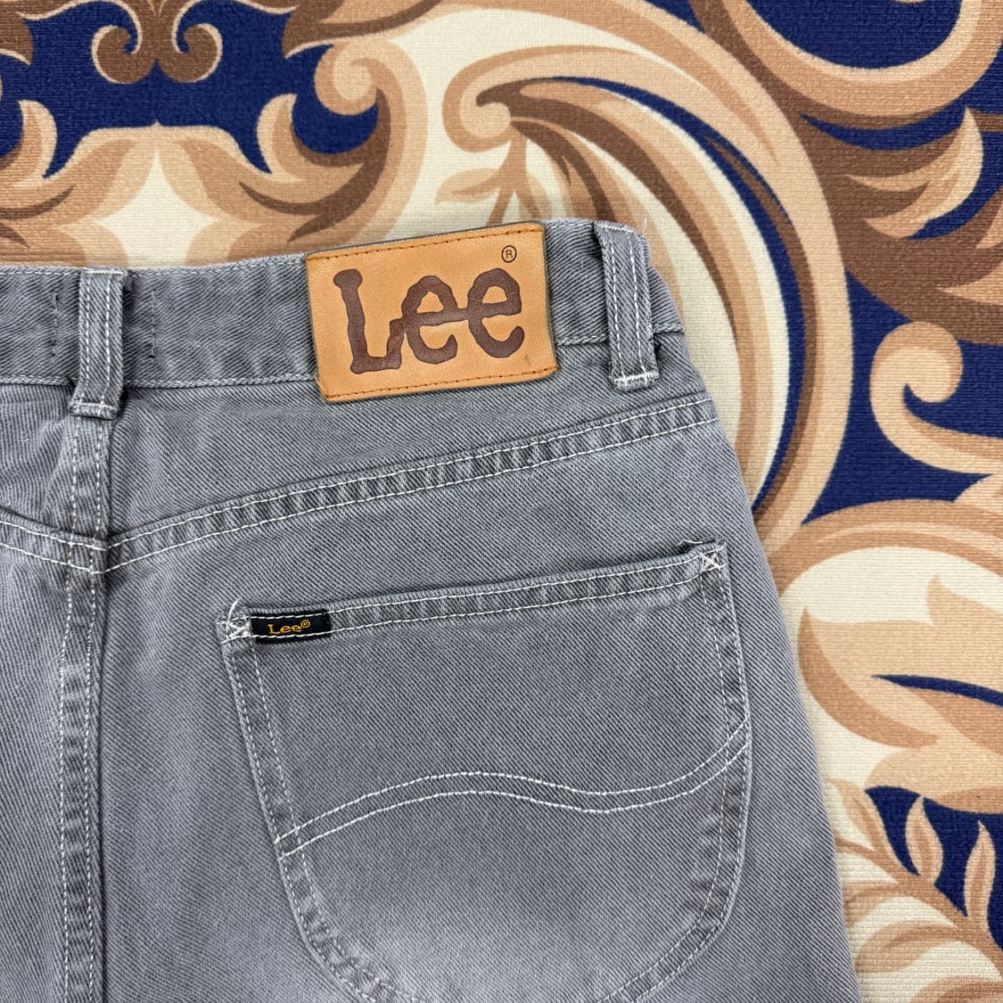 (27)리 LEE 워싱 그레이 데님팬츠 상품이미지2