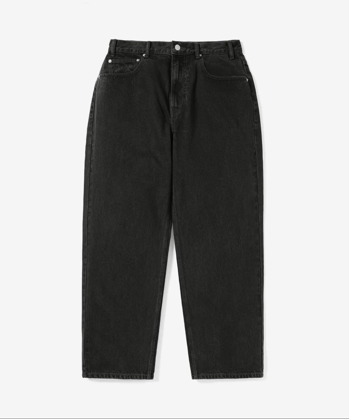 디스이즈네버댓 릴렉스드핏 진 블랙 상품이미지1