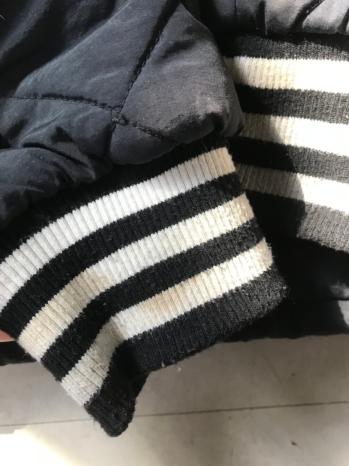 아디다스 블랙 투웨이 패딩 상품이미지7