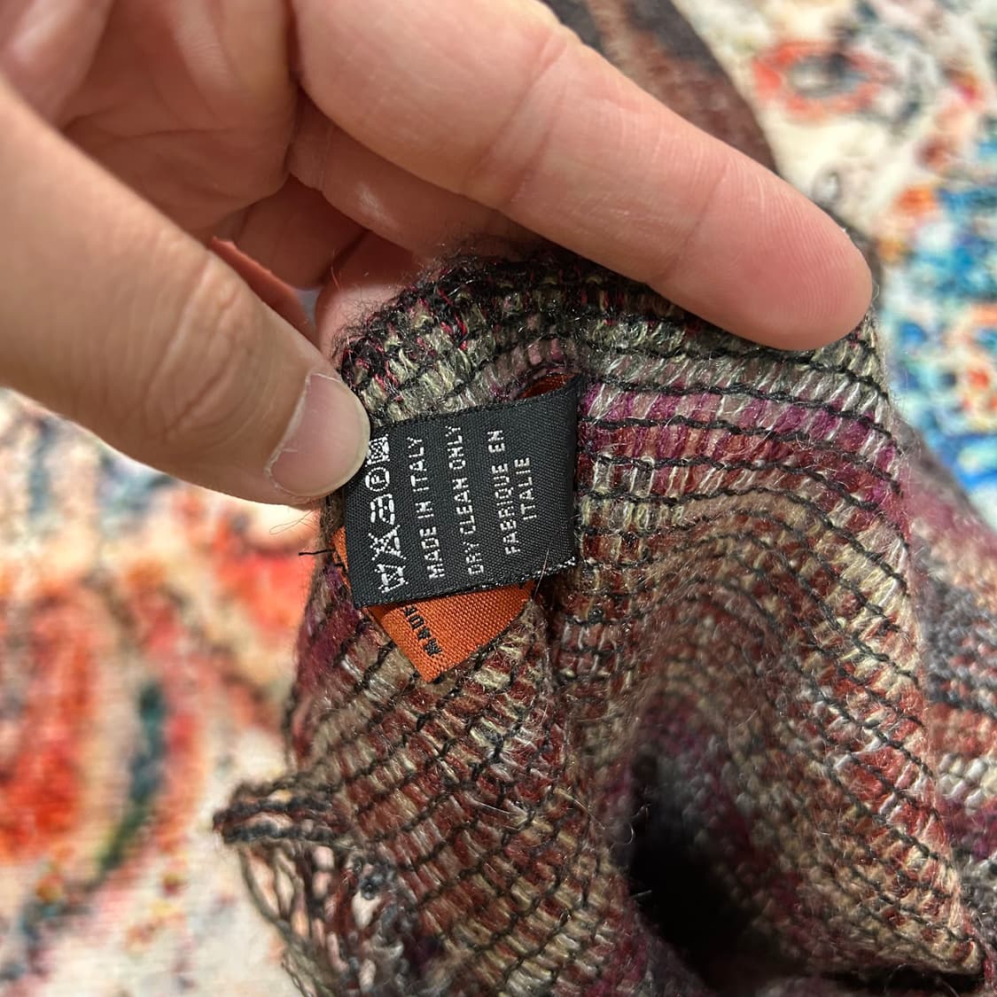 [OS] 미쏘니 에스닉 패턴 머플러 상품이미지2