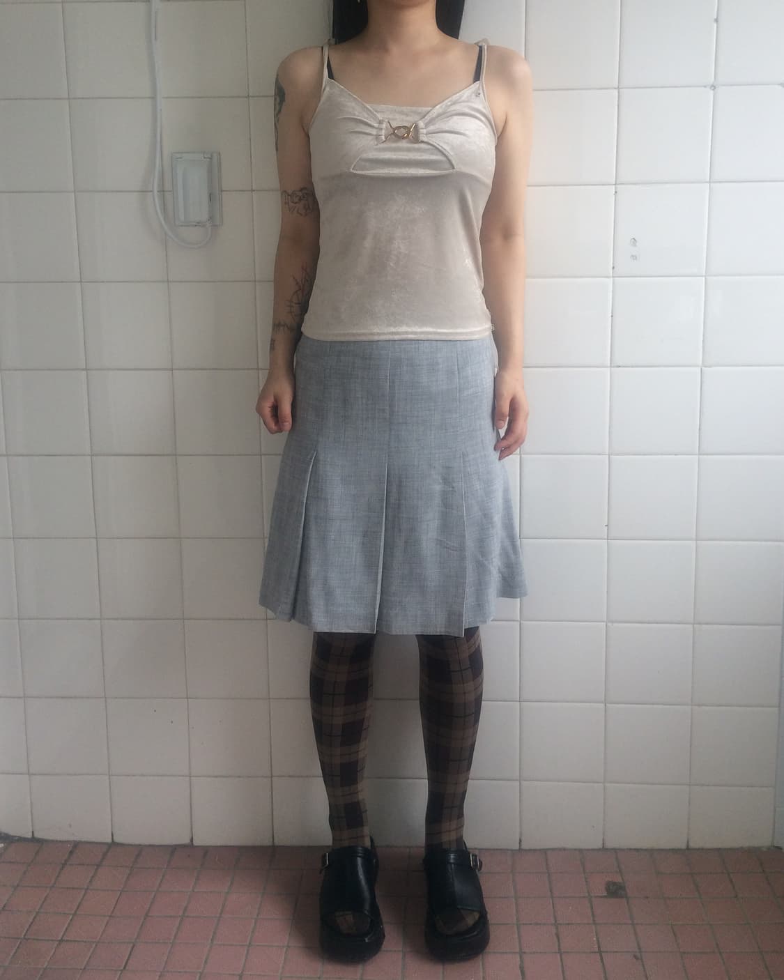 Velvet sleeveless 상품이미지1