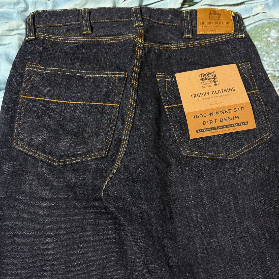 [32]트로피클로딩 1606W 더블니 스탠다드 더트 데님 팬츠 상품이미지10