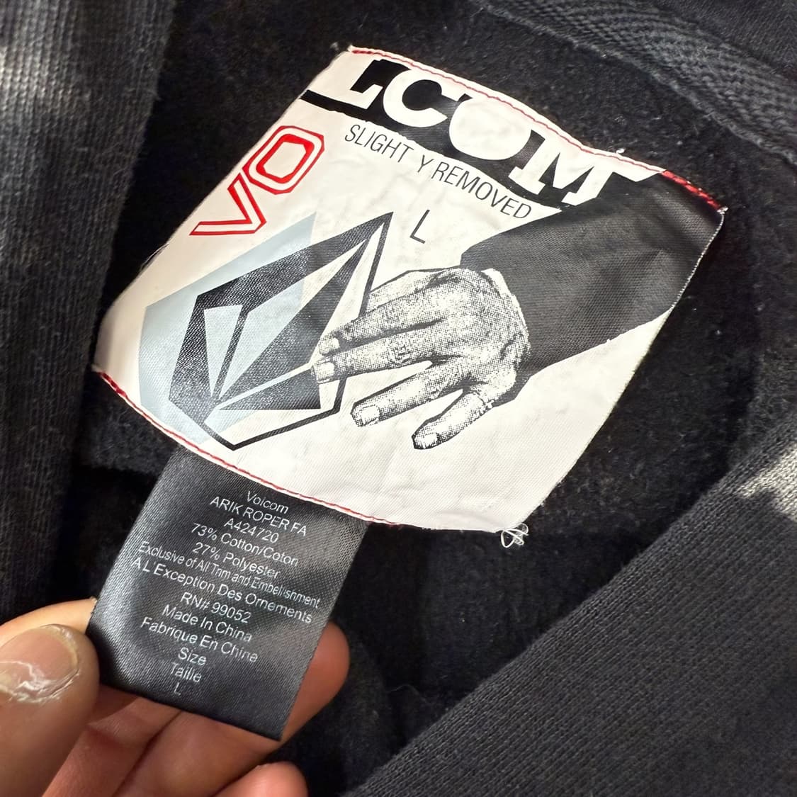 볼컴 펑크 후드집업 r2000  상품이미지7