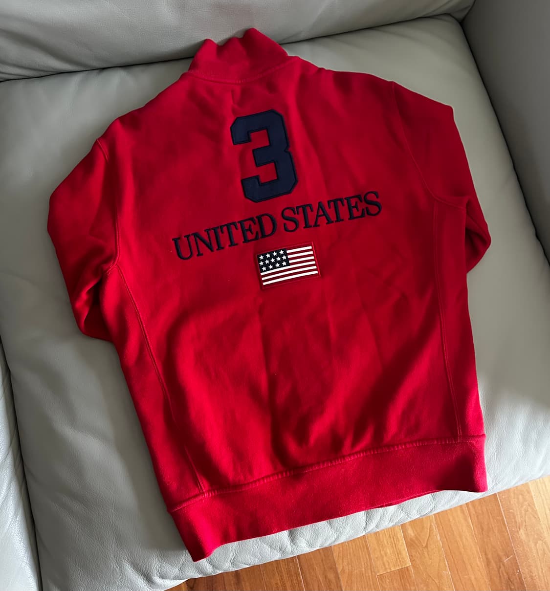 폴로 랄프로렌 빅포니 성조기 집업 S 상품이미지2