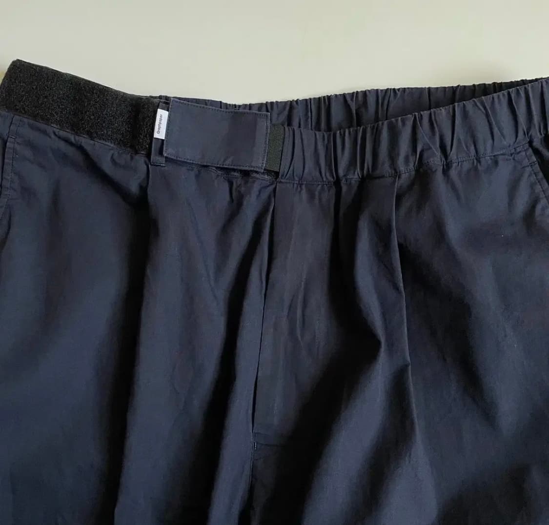 그라프페이퍼(graphpaper) 벨크로 팬츠 F 상품이미지3