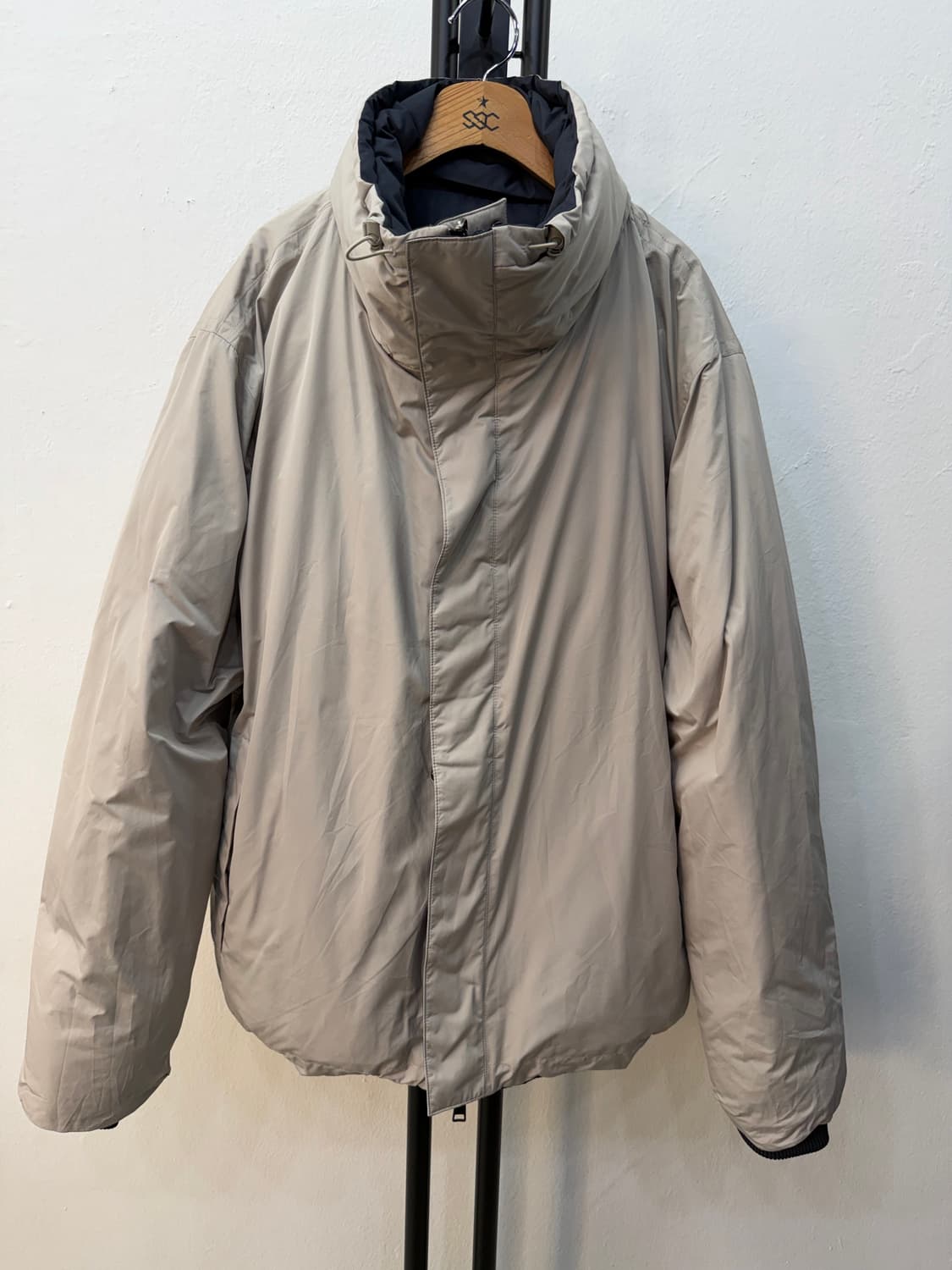 정품) COS 코스 남성 리버시블 양면 패딩 점퍼 L 상품이미지4