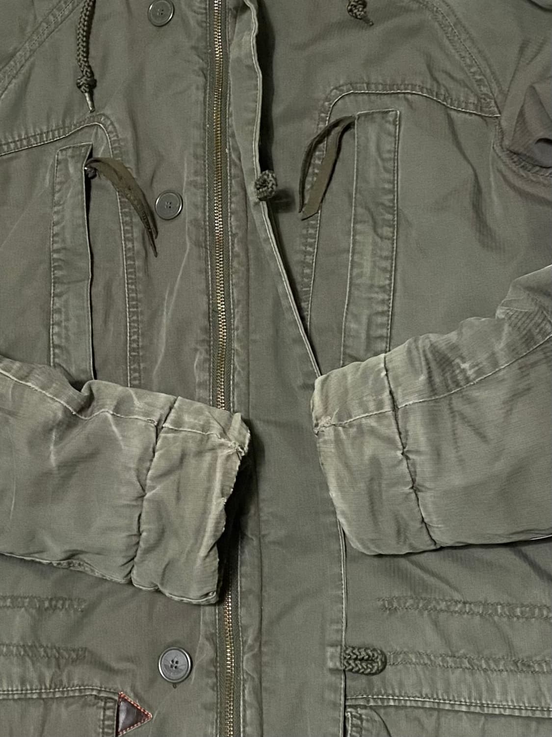 아디다스 빈티지 붐버 패딩자켓 100 상품이미지5