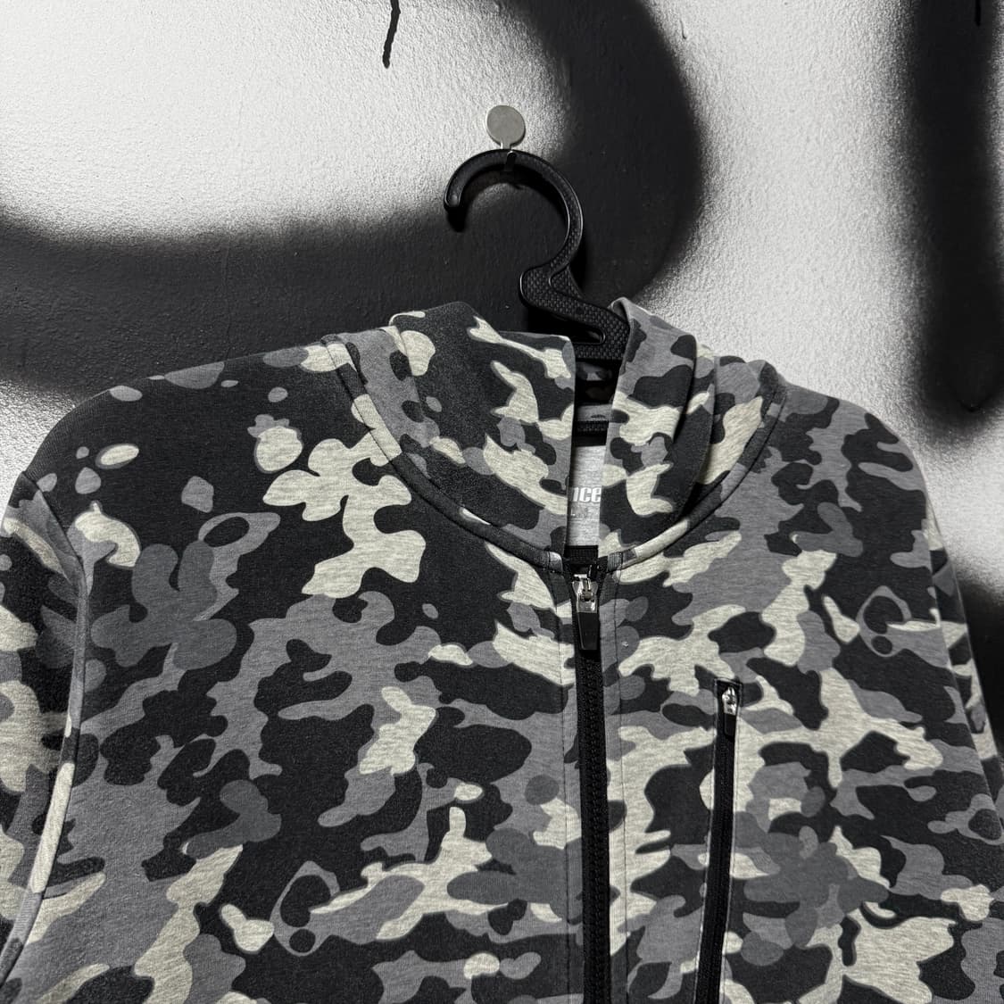 VTG 빈티지 코튼 풀 카모 집업 후디 상품이미지3