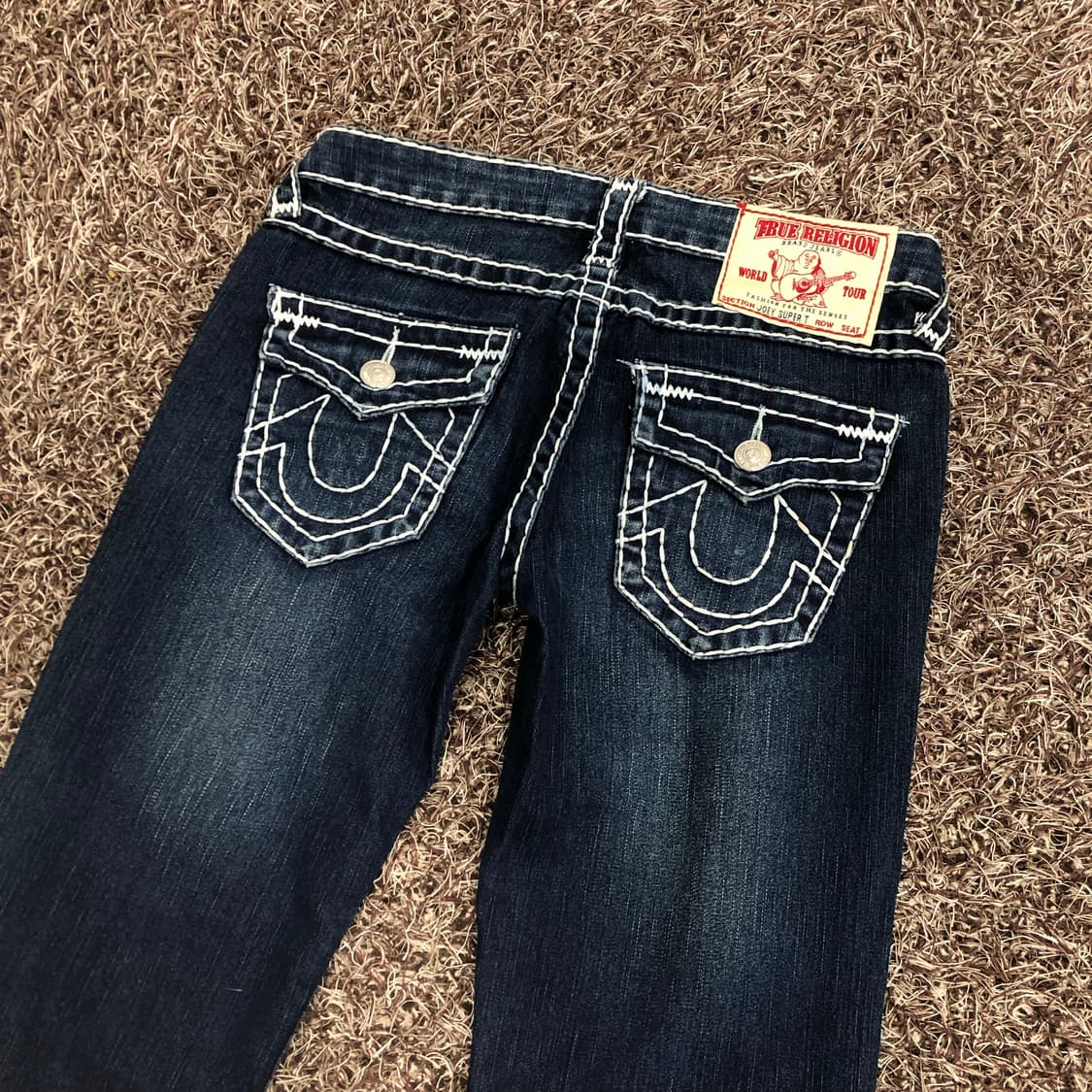 트루릴리전 조이 슈퍼티 Y2K 부츠컷 데님 팬츠 상품이미지6