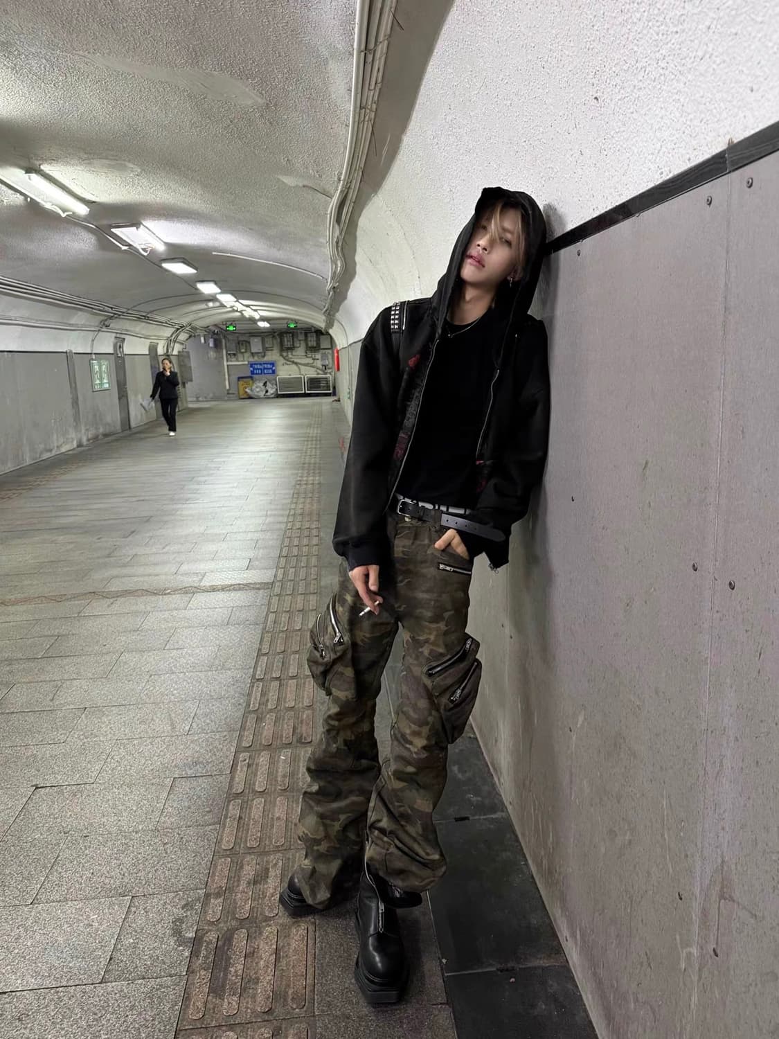 Shadow Crest Wide Camo Pants 상품이미지3