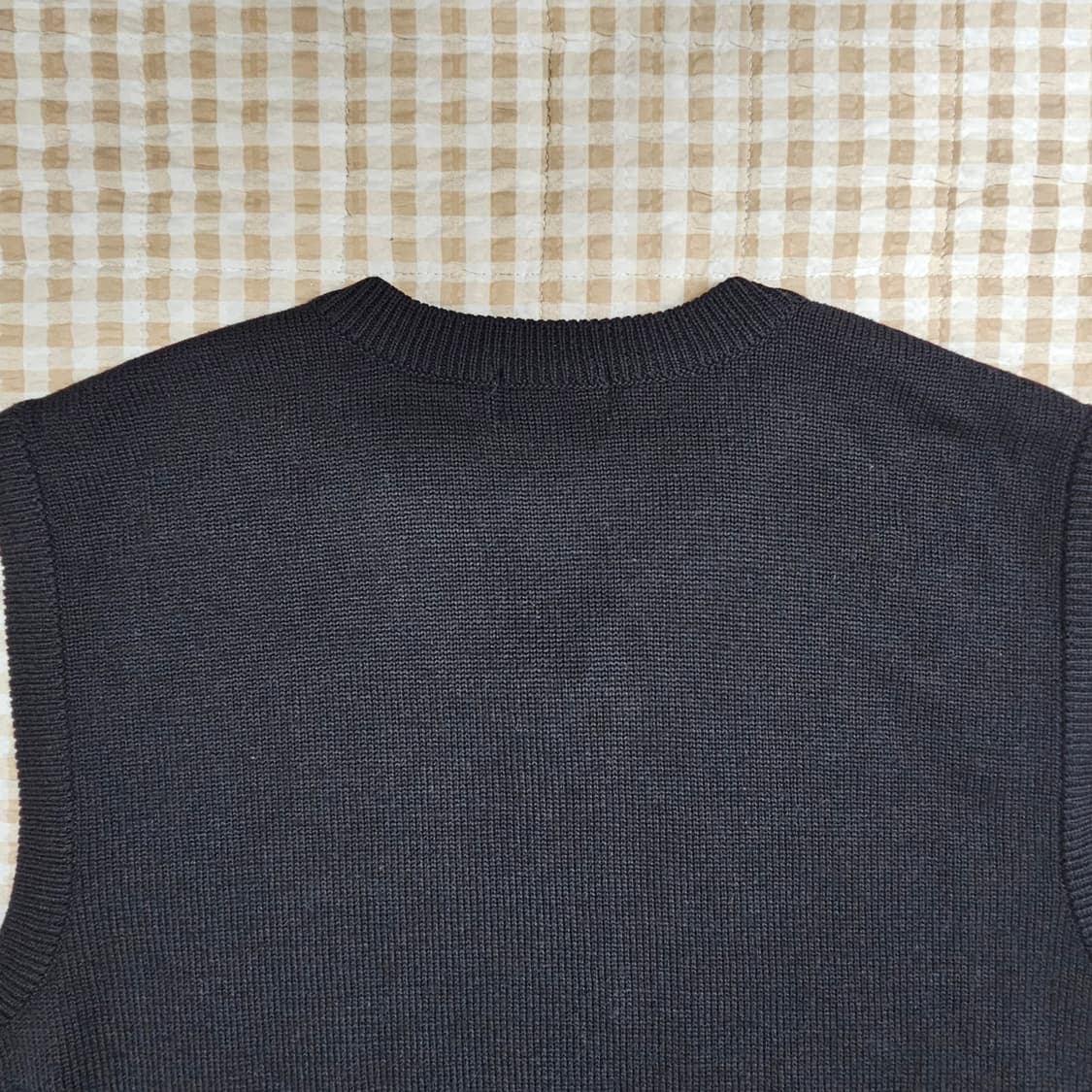 링스 골프 헨링본 니트 조끼 남자100 상품이미지5