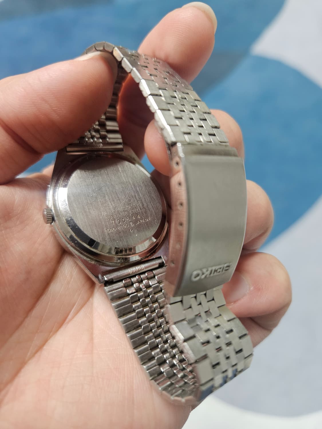 1977s 세이코 타입2 각유리 쿼츠 빈티지 시계 상품이미지3