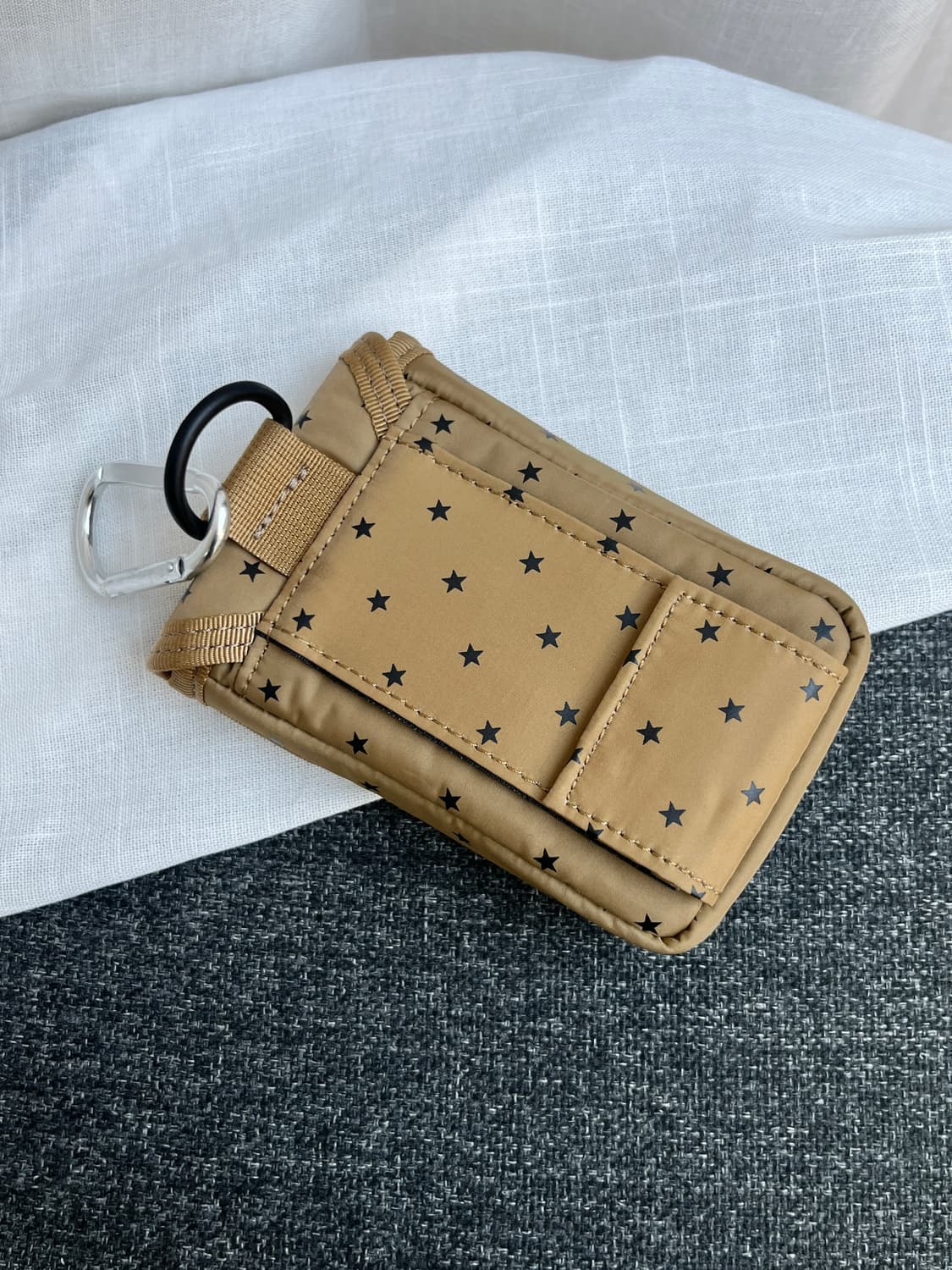 Porter 포터 별 패턴 지갑 카라멜 상품이미지5